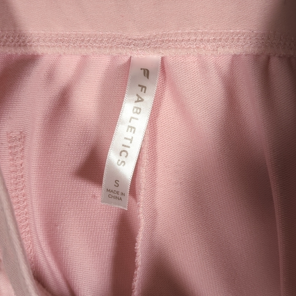 Fabletics Women's High Waisted Pink Joggers Sz S - Picture 7 of 7